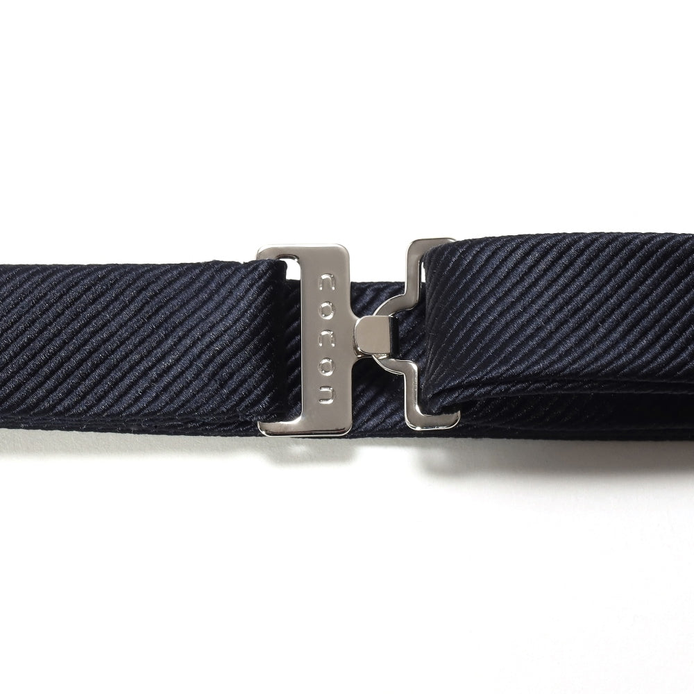 KOKKOKU - Plain | KOKKOKU SOLID Self-tie Bow Tie Standard Model Solid Bow Tie Navy