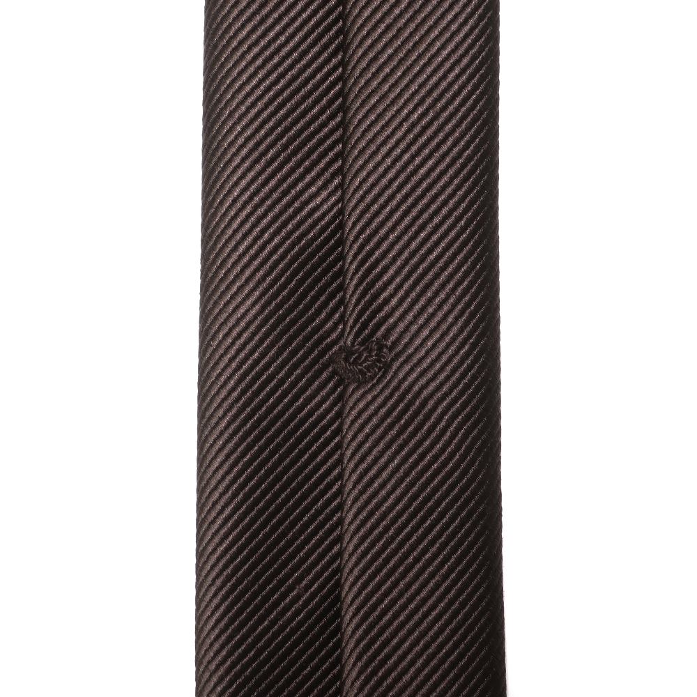 刻々 - 無地|KOKKOKU SOLID ハンドメイドセッテピエゲ ソリッド ネクタイ ブラウン