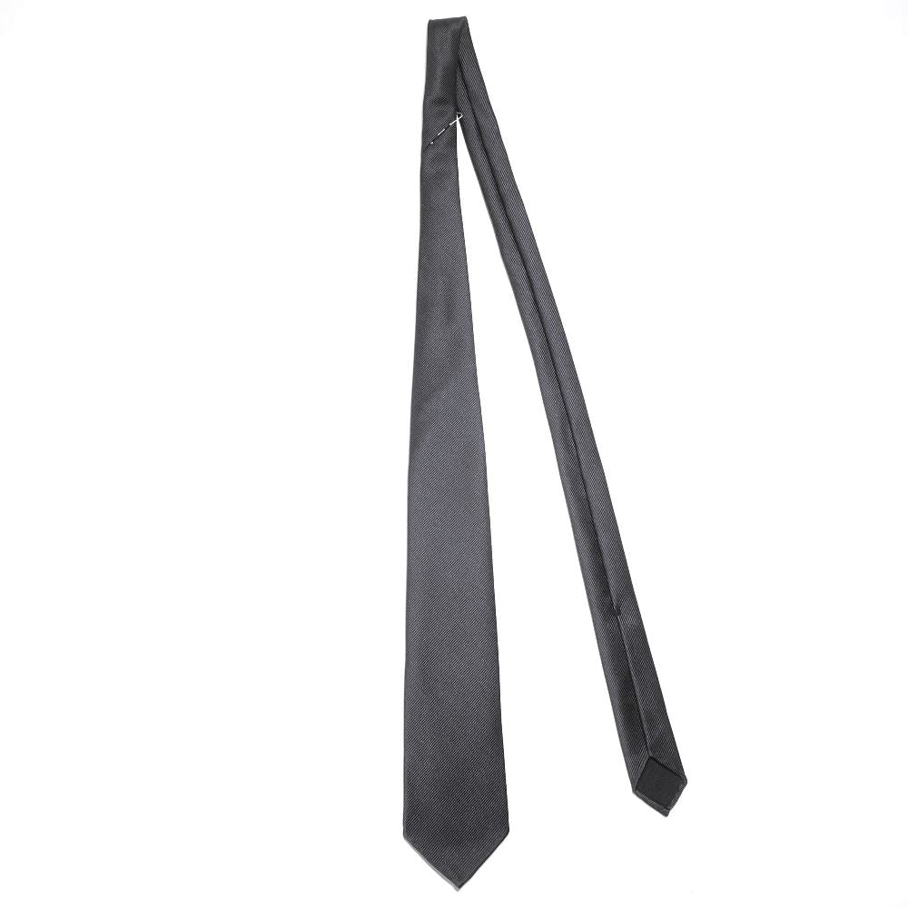 KOKKOKU - SOLID | KOKKOKU SOLID Handmade Sette Pieghe Tie - Heather Charcoal Gray