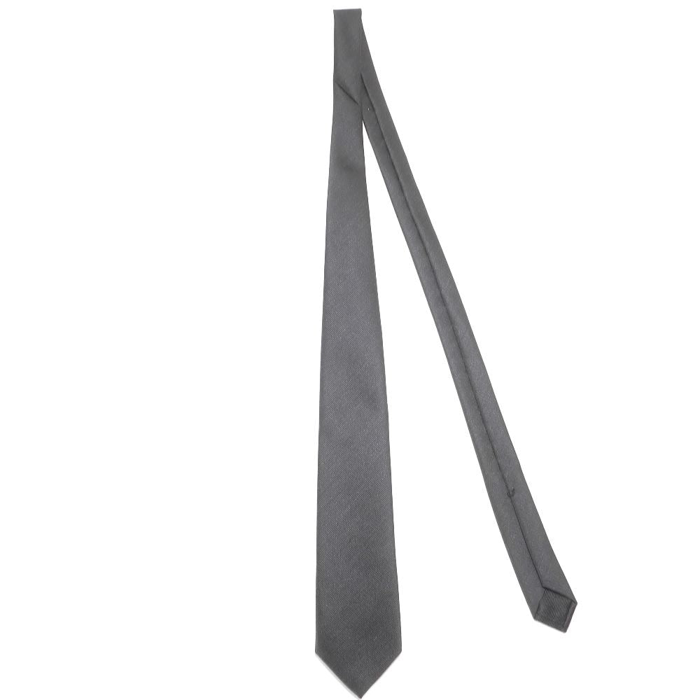 刻々 - 無地|KOKKOKU SOLID ハンドメイドトレピエゲ ソリッド ネクタイ 杢チャコール