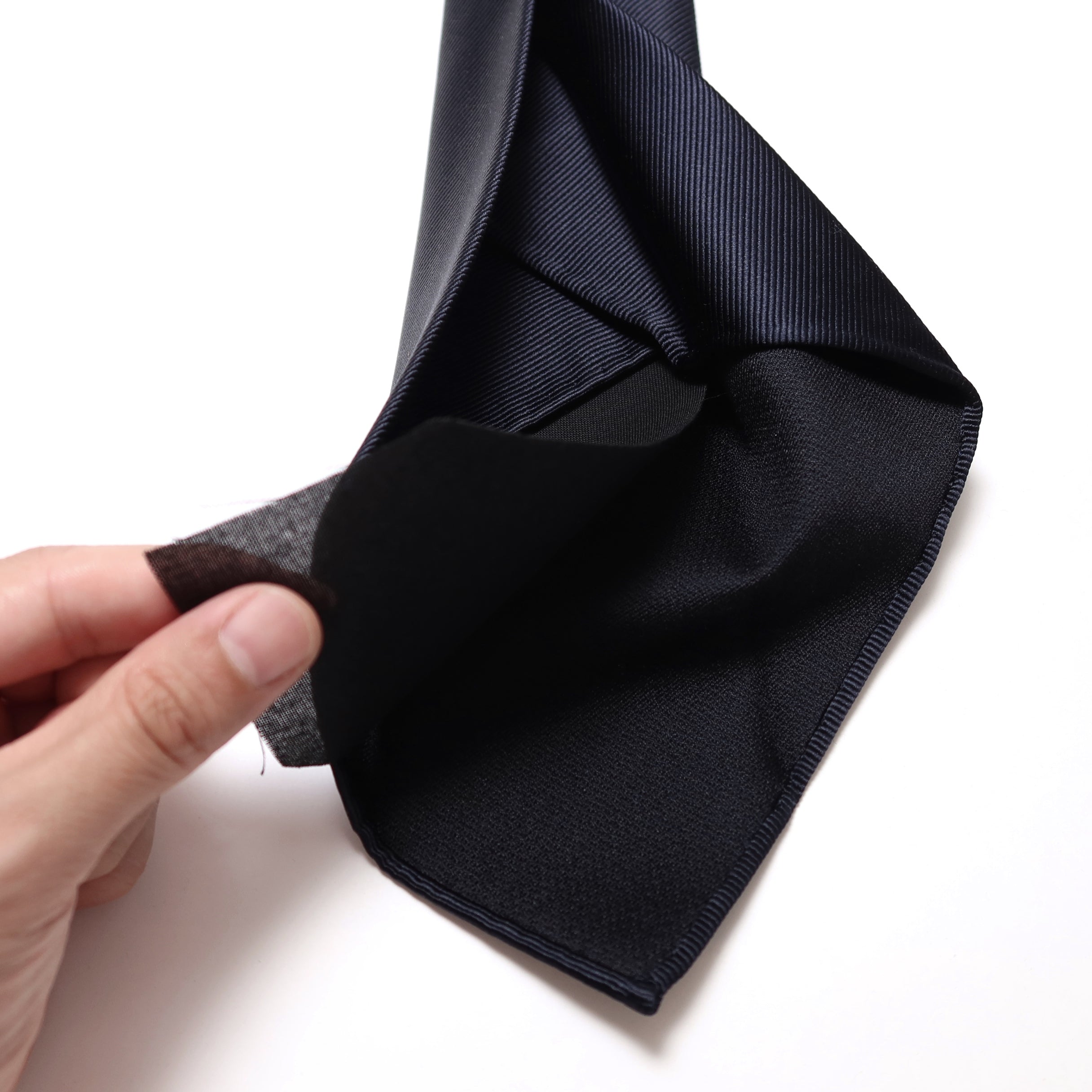 〔超美品〕 希少 世界限定4/8本 ココン セッテピエゲ ネクタイ 刻々 - 無地｜KOKKOKU SOLID ハンドメイドセッテピエゲ ソリッド