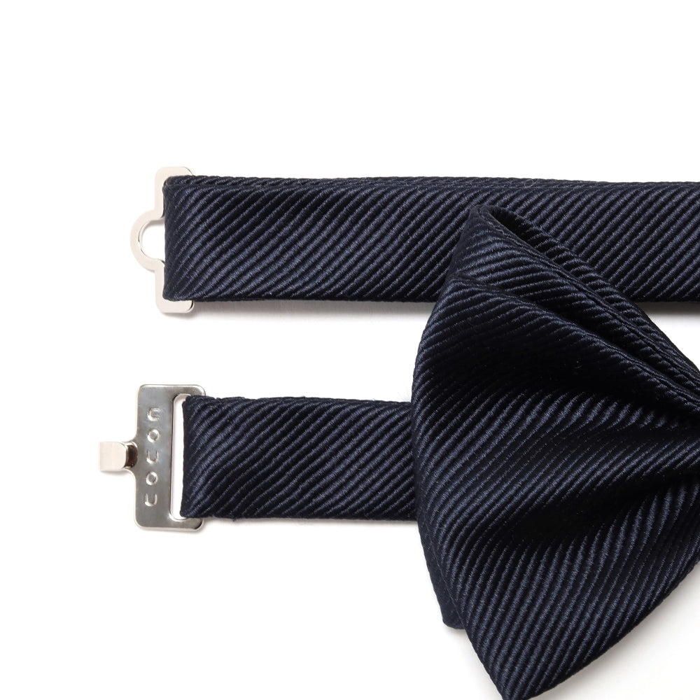 KOKKOKU - Plain | KOKKOKU SOLID Self-tie Bow Tie Standard Model Solid Bow Tie Navy