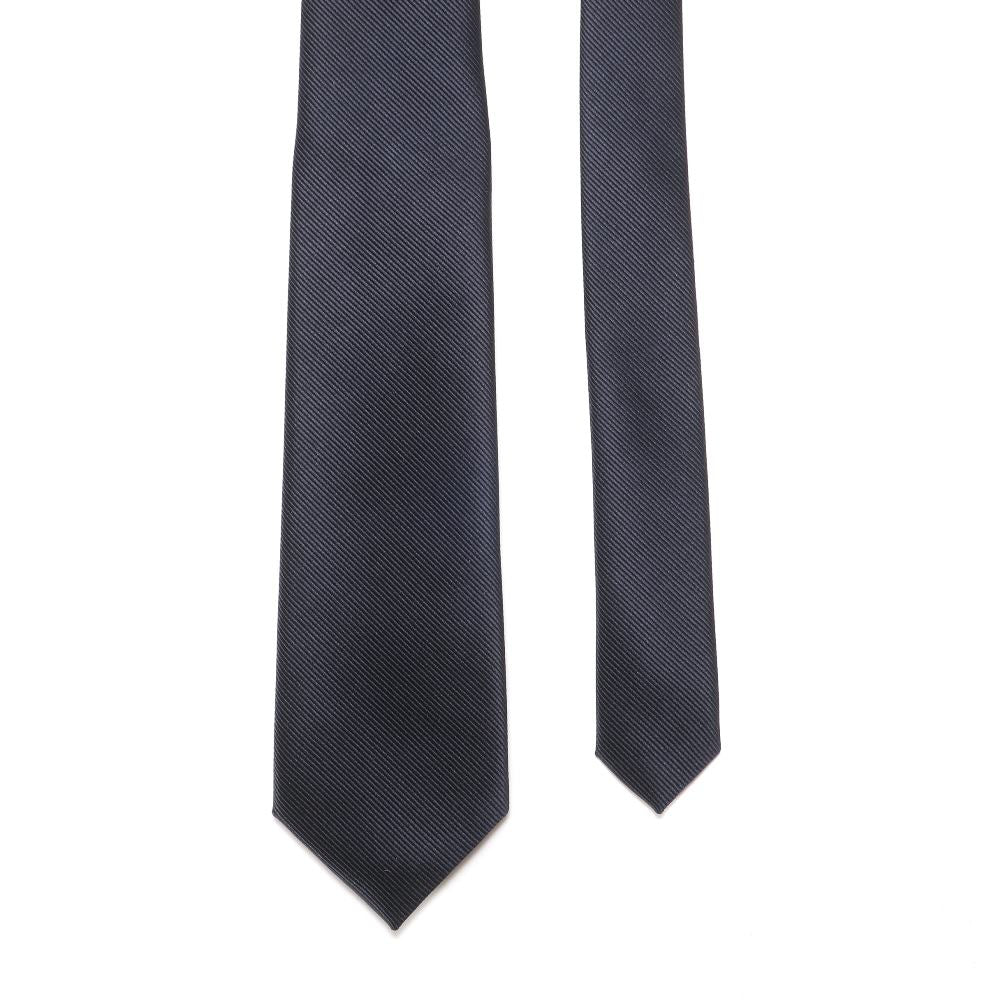 KOKKOKU - SOLID | KOKKOKU SOLID Handmade Tre Pieghe Solid Tie Navy