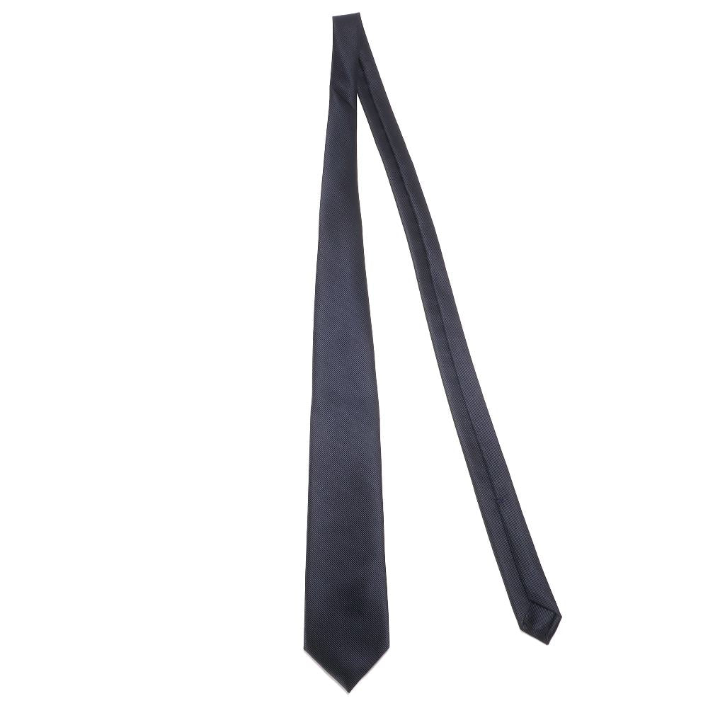 KOKKOKU - SOLID | KOKKOKU SOLID Handmade Tre Pieghe Solid Tie Navy
