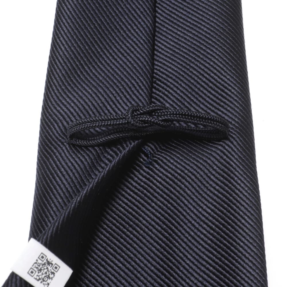 KOKKOKU - SOLID | KOKKOKU SOLID Handmade Tre Pieghe Solid Tie Navy