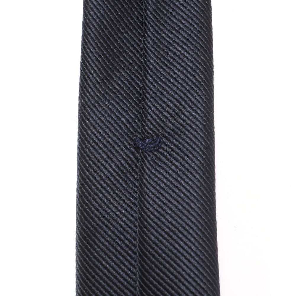 KOKKOKU - SOLID | KOKKOKU SOLID Handmade Tre Pieghe Solid Tie Navy